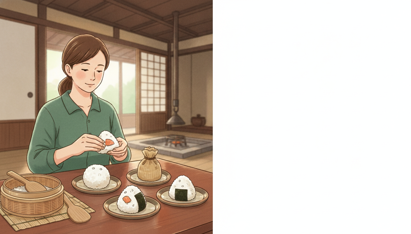 おむすびとおにぎりの違い・語源・地域差