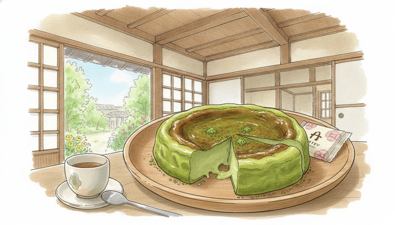 八天堂コラボ「とろける抹茶バスクチーズケーキ」の限定性