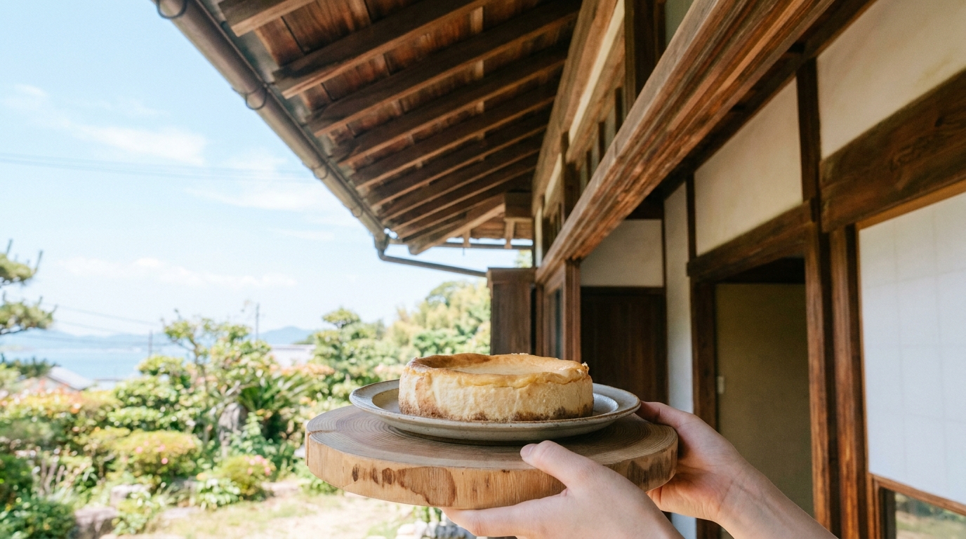 むすびスイーツとは？広島の古民家が作るチーズケーキの予約・購入ガイド